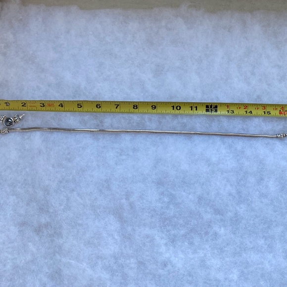 LAGOS Caviar Hematite Convertible Collar Necklace, 925 Silver & 18K Gold - Picture 13 of 14